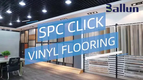 방수 엄밀한 PVC Spc 바닥재 Lvt 비닐 판자 제조업체 클릭 잠금 시스템